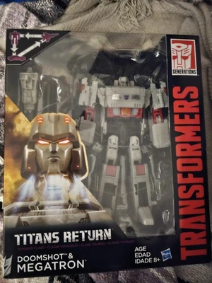Transformers Titans Return Megatron and Doomshot Factory Sealed  - Image 1 of 4