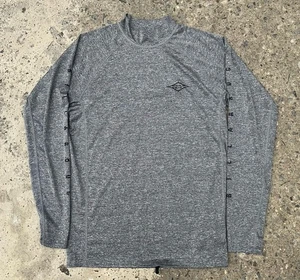 Billabong UPF 50+ Performance Fit Men’s Surf Spellout Shirt XL Grey - Picture 1 of 9