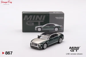 Mini GT Bentley Flying Spur White Sand Verdant (RHD) 1:64 - Imagen 1 de 4