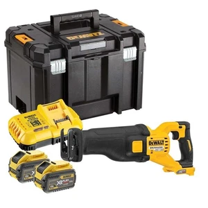 DeWalt DCS389X2 Cordless 54V FlexVolt Reciprocating Saw, 2X 9Ah Batteries, Ch... - Picture 1 of 7