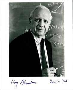 Original Autogramm Roy Glauber (1925-2018) Nobelpreis Physik 2005 /// Autograph  - Picture 1 of 2
