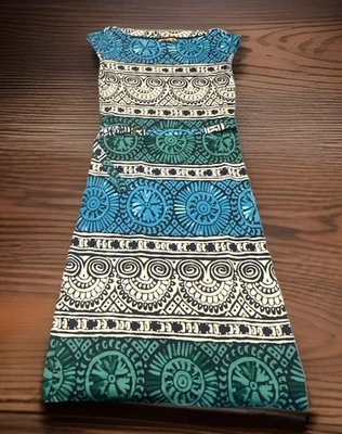 Vestido feminino Tory Burch manga gorro Kalvin jersey de seda com cinto XS - Imagem 1 de 4