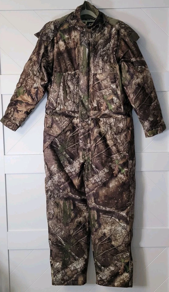 NEW Guide Gear Mens Steadfast Waterproof/Insulated Coveralls Realtree APX -LARGE - Image 1 of 4