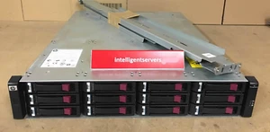 HP P2000 G3 5.4TB SAS Dual Controller Array with Rails AW592A - Picture 1 of 2