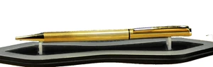 "SILVER MATCH" Vtg French c.1989's GP stripe Design 0.9 mm Mechanical pencil - Picture 1 of 11