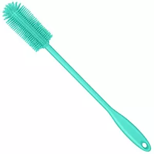Silicone Water Bottle Cleaning Brush with Long Handle for Narrow Neck Containers - Picture 1 of 9