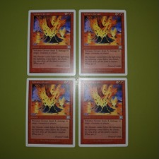 Volcanic Geyser x4 Sixth Edition 6th 4x Playset Magic the Gathering MTG