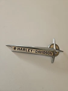 1 Vintage Harley Davidson 1960s Panhead Gas Tank Emblem Eagle Iron - Picture 1 of 18