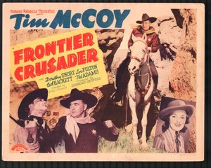 Frontier Crusader 11"x14" Lobby Card Tim McCoy Red Ryder Dorothy Short Western
