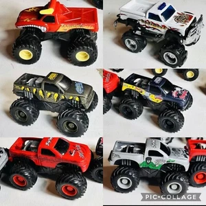 6x Vintage Monsters Trucks Muscle Machines Mummy Dracula Big Foot Toro Universal - Picture 1 of 11
