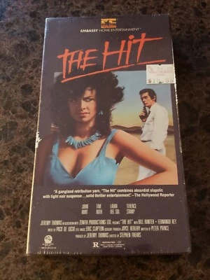 BRAND NEW The Hit (VHS, 1985) John Hurt Terrance Stamp RARE Sealed Watermarks - Imagem 1 de 4
