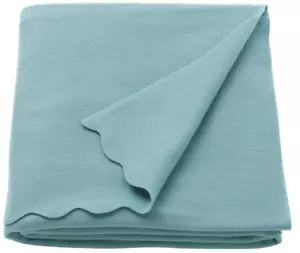 IKEA  THORGUN Throw, 120x160 cm, Light Blue Picnic Kids Adults Pets NEW 40513461 - Picture 1 of 5
