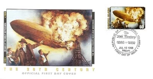 Zeppelin Disaster Lakehurst, New Jersey First Day Cover FDC Key Event of 1930s - Picture 1 of 3