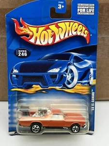 New! Hot Wheels 1968 El Camino Orange Collector #246 - Picture 1 of 6