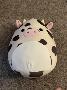 Squishmallows Official Kellytoy Squishy Soft Plush 16 Inch, Colin The Cow - Picture 1 of 4