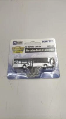 Tomytec World Bus Collection Benz Citaro Silver - Image 1 of 3