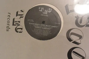 Direct Current Rare 12" Disco Boogie Funk Everybody Here Must Party Sealed! - Imagen 1 de 2