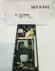 Samsung Galaxy Note 20 Ultra Black LCD Display Screen Digitizer Frame N986 OEM - Picture 1 of 6
