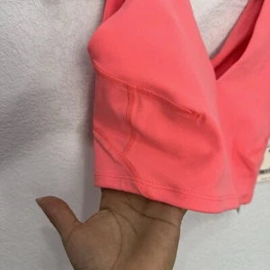 Intimately Free People Coral V Neck Unlined Gym Crop Tank Top Size S Casual Bra - Bild 1 von 13