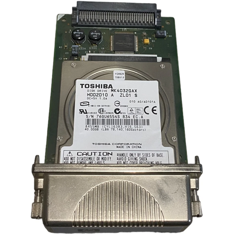 Toshiba MK4032GAX HDD2D0 20GB 2.5" IDE Laptop Hard Disk Drive - Image 1 of 3