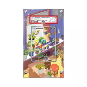 Bulbasaur - 143/142 - Vetrina protettiva estesa per carte d'arte Pokémon PSA - Foto 1 di 3