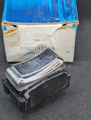 Nuevo de Lote Antiguo 1969-72 Mercury Cougar 1971-72 Ford Mustang Interruptor de ventana eléctrica lado del conductor Foto 1 de 4