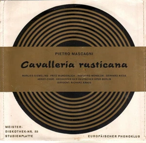 Pietro Mascagni (7" EP) Cavalleria Rusticana (Opera records 4565) - Picture 1 of 4