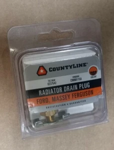 Radiator 1/4" NPT Brass Petcock Drain Plug Fits Most Model Ford and MF Tractors - Bild 1 von 6