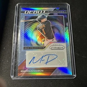 2021 Panini Prizm Mauricio Dubon Debut Signatures Auto Silver Prizm #DS-MD - Picture 1 of 2