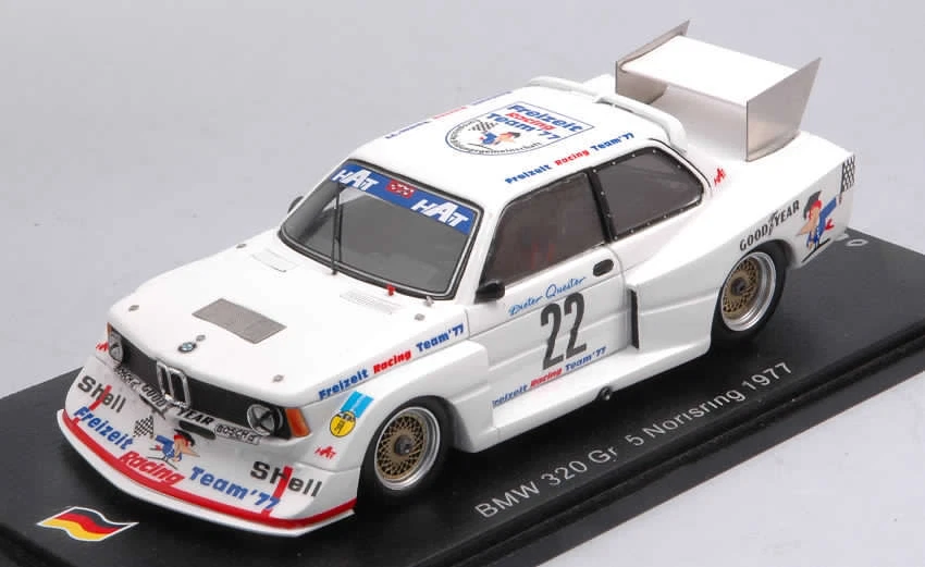 BMW 320 Gr.5 Norisring 1977 D.Quester 1:43 SPARK SG397 - Immagine 1 di 1