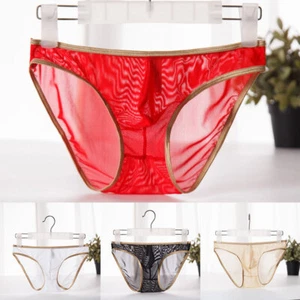 Bikini uomo perizoma perizoma rigonfiamento marsupio mutandine slip intimo morbido - Foto 1 di 25