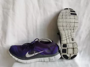 Nike Free Flyknit 5.0+ Laufschuhe EU 42 US 8,5 Sneaker purple-grey 615805-515 - Bild 1 von 13