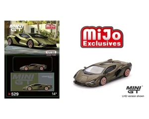 Mini GT 1:64 Lamborghini Sian FKP 37 Presentation Matte Green MGT00529 Diecast - Picture 1 of 1