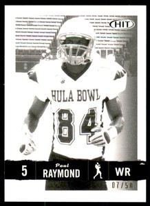 2008 SAGE HIT Make Ready Black #71 Paul Raymond /50