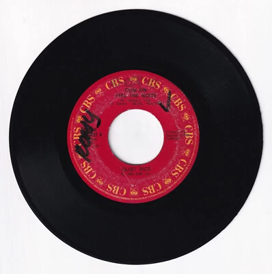 Philippines QUIET RIOT Cum On Feel The Noize 45 rpm Vinyl CBS Records - Image 1 of 4