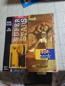 Tim Duncan USA 2000 NBA Super Stars Mattel Action Figure New NM-MINT New In PK - Picture 1 of 9