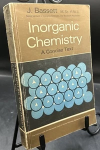 Inorganic Chemistry (1965) ~ J. Bassett ~ PB ~ UK Printing ~ Good - Imagen 1 de 8