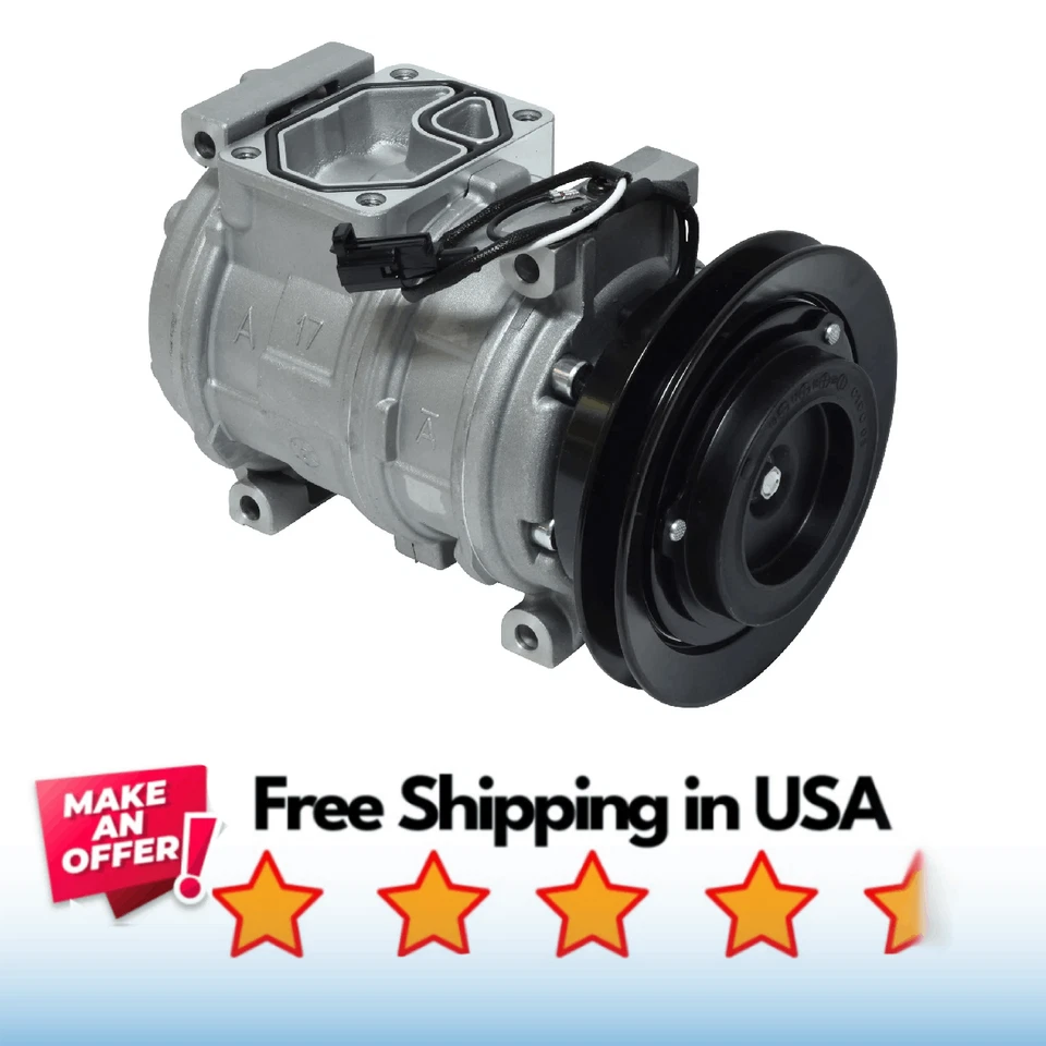 Compressor A/C Fit Dodge Intrepid 1993-1993, Eagle Vision 1993-1996 - Image 1 of 1