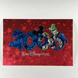 Walt Disney World 2006 Minnie Mickey Pluto Goofy Don Duck Stitch New Postcard - Picture 1 of 6