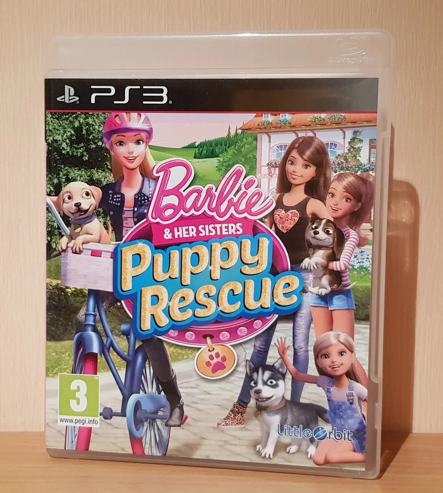 Barbie & Her Sisters Puppy Rescue (Sony PlayStation 3, PS3) - Image 1 of 3