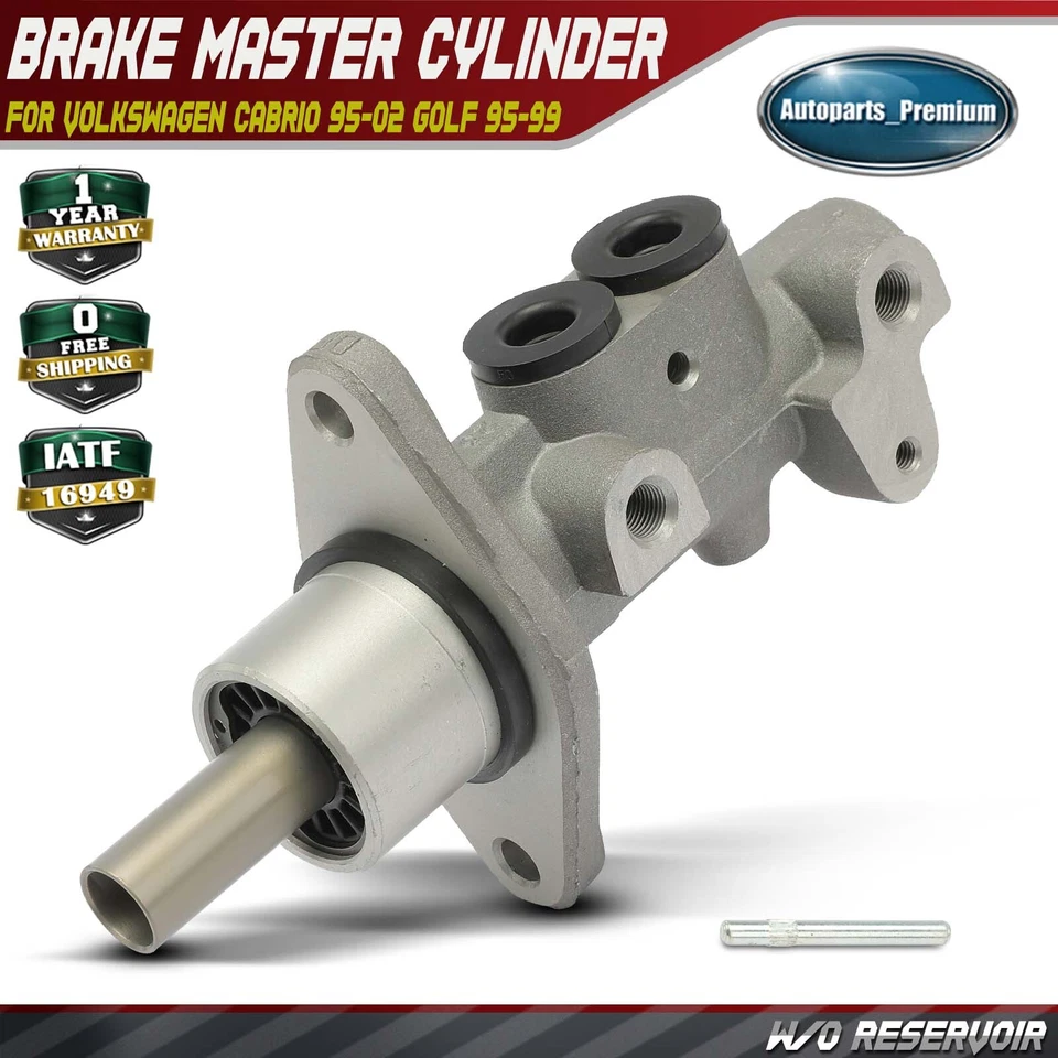 1x Cilindro maestro de freno nuevo para Volkswagen Cabrio 95-02 Golf 95-99 Jetta Passat Foto 1 de 4
