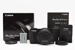 Canon PowerShot G1 X Mark II 13.1MP Digitalkamera schwarz aus Japan Near Mint - Bild 1 von 12