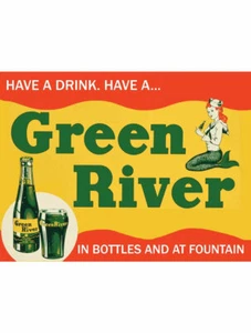 Green River Soda Metal Sign - Picture 1 of 1