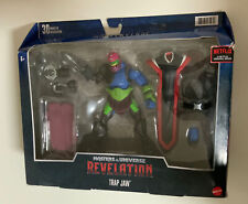 🧷 Masters of the Universe Revelation Deluxe Trap Jaw Figure, 🆕 Distressed Box