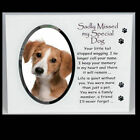 IN LOVING MEMEORY OF MY SPECIAL DOG PHOTO FRAME PLAQUE