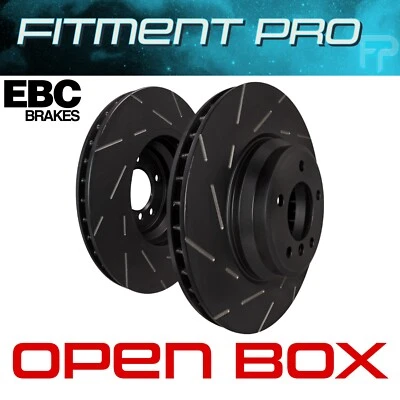EBC USR Slotted Front Brake Rotors for 11-22 Hyundai Elantra Veloster USR7629 - Image 1 of 4