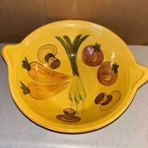 Vintage Los Angeles Potteries Large Salad Serving Bowl USA 1970's - Picture 1 of 12