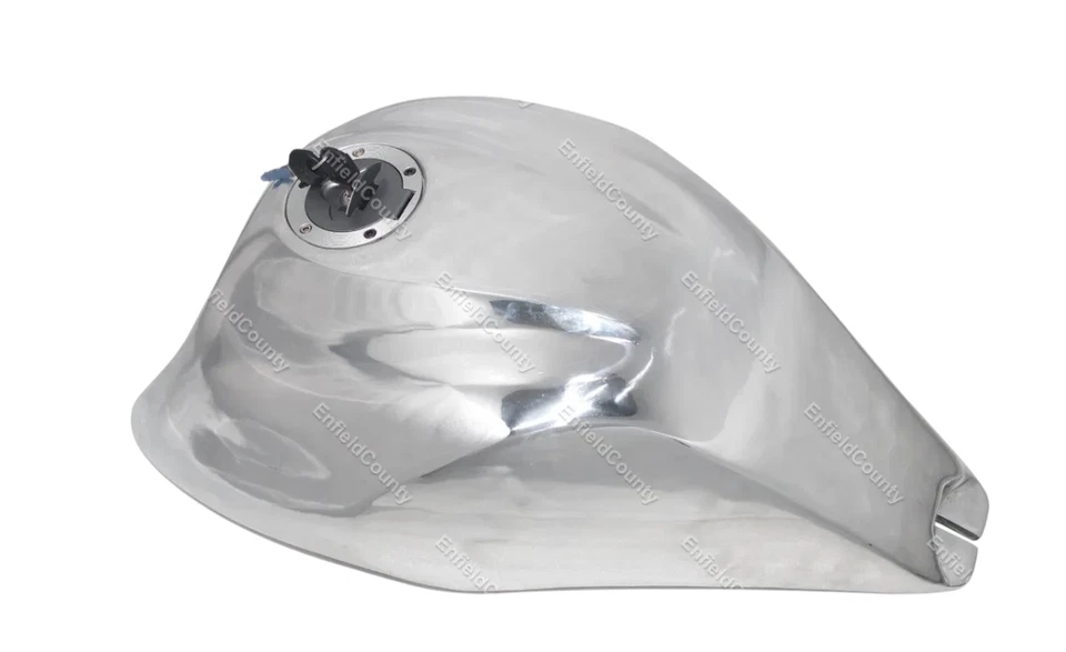 APTO PARA Buell S1 M2 S3 Lightning Manta Early S3 Thunderbolt tanque de combustible aluminio Foto 1 de 4
