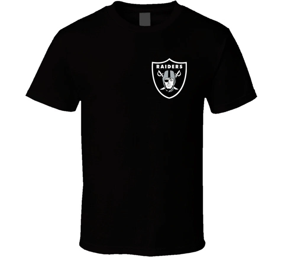 Oakland Raiders Small Emblem T Shirt - Image 1 of 1