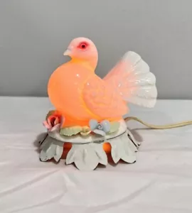 Underwriters Laboratories Portable Lamp Dove Vintage A-1658 Works L.A. CALIF. - Picture 1 of 13